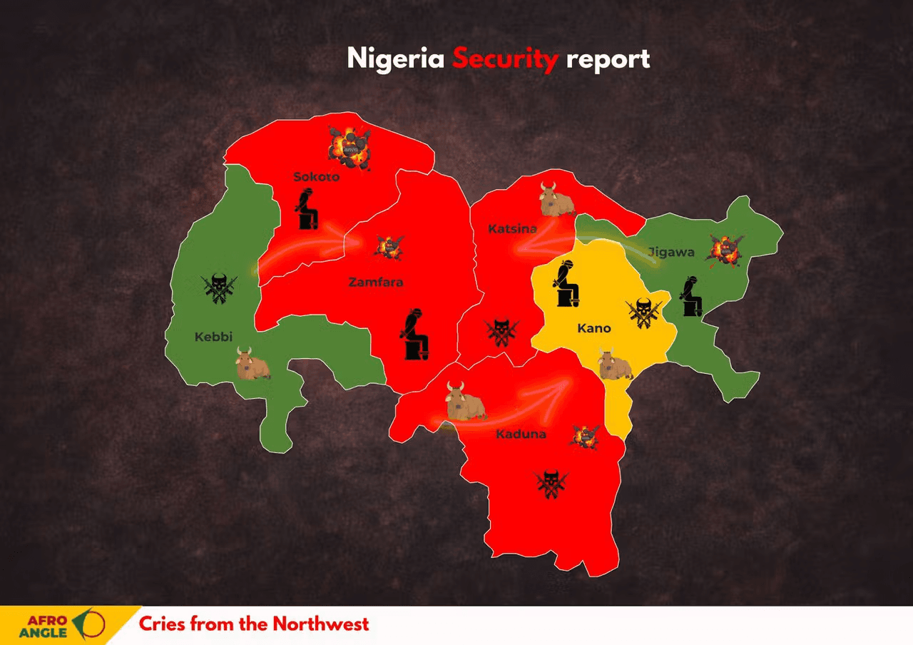 Risk Map - Northwest Region